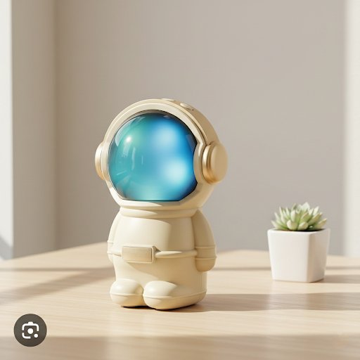 Wrader X808 Astronaut Bluetooth Speaker with RGB Lights