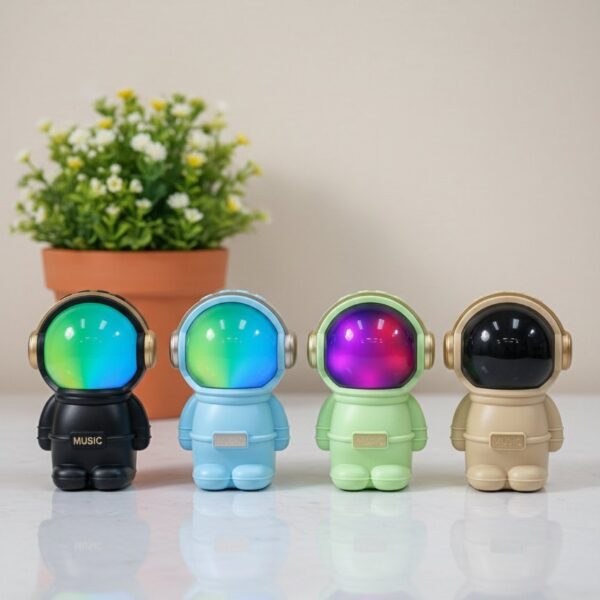 Wrader X808 Astronaut Bluetooth Speaker with RGB Lights