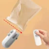 Portable Mini Sealing Machine – Keep Food Fresh Anytime, Anywhere! White colour