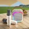 K12 Dual Microphone Mini Wireless Karaoke Speaker