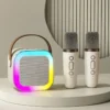 K12 Dual Microphone Mini Wireless Karaoke Speaker