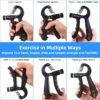 Hand Grip Strengthener 10-100KG with Counter