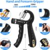 Hand Grip Strengthener 10-100KG with Counter